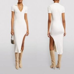 ALIX Nyc Ribbed Spencer Midi Dress
